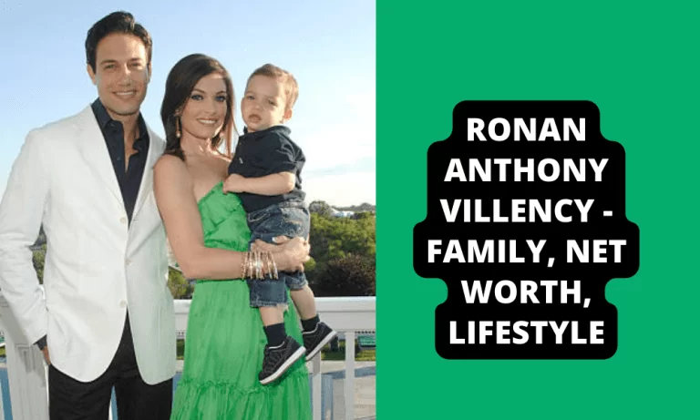 Ronan Anthony Villency – Family, Net Worth, Lifestyle, and Much More